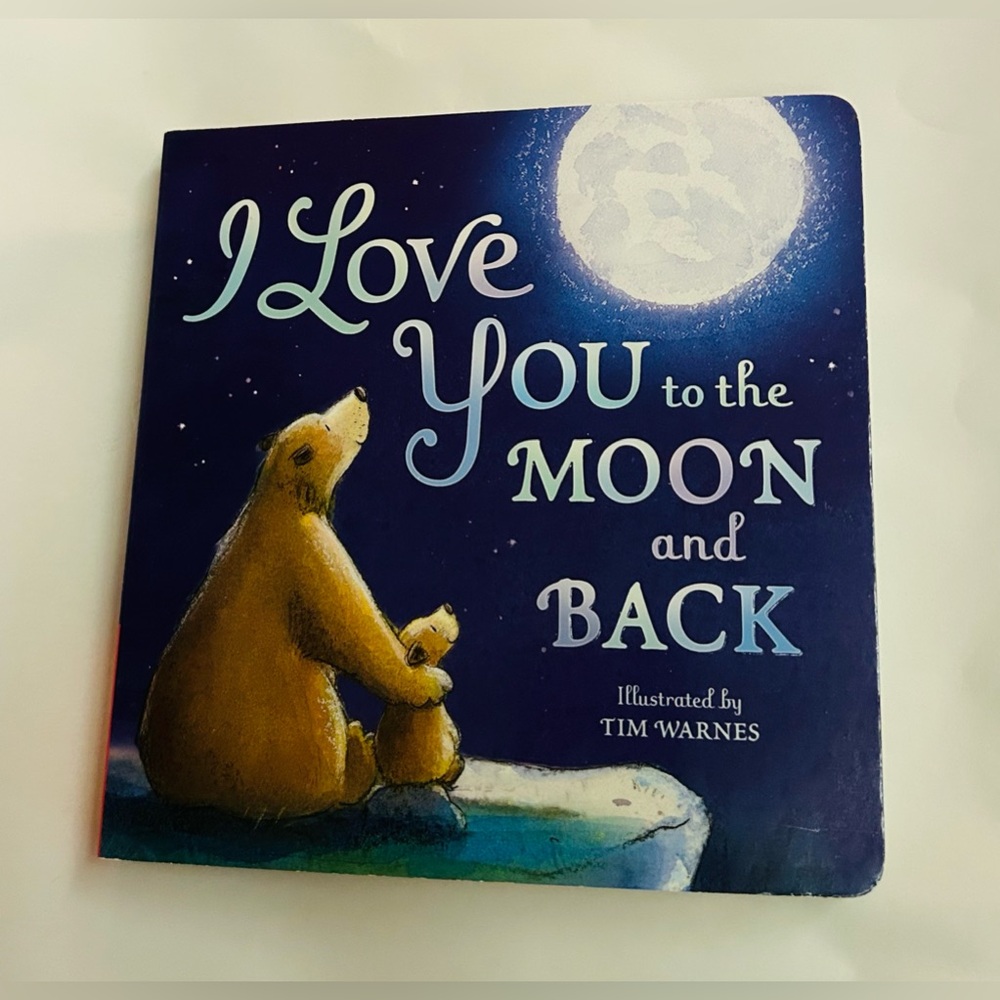 New "I Love You to the Moon and Back" Children's Book Tim Warnes Tiger Tales
